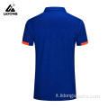 Oem Men TShirt Logo personalizzato Color Blocking Fitness